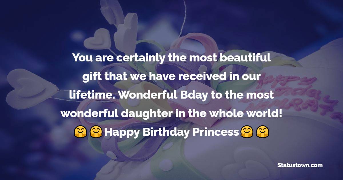 Lovely Birthday Wishes for Daughter