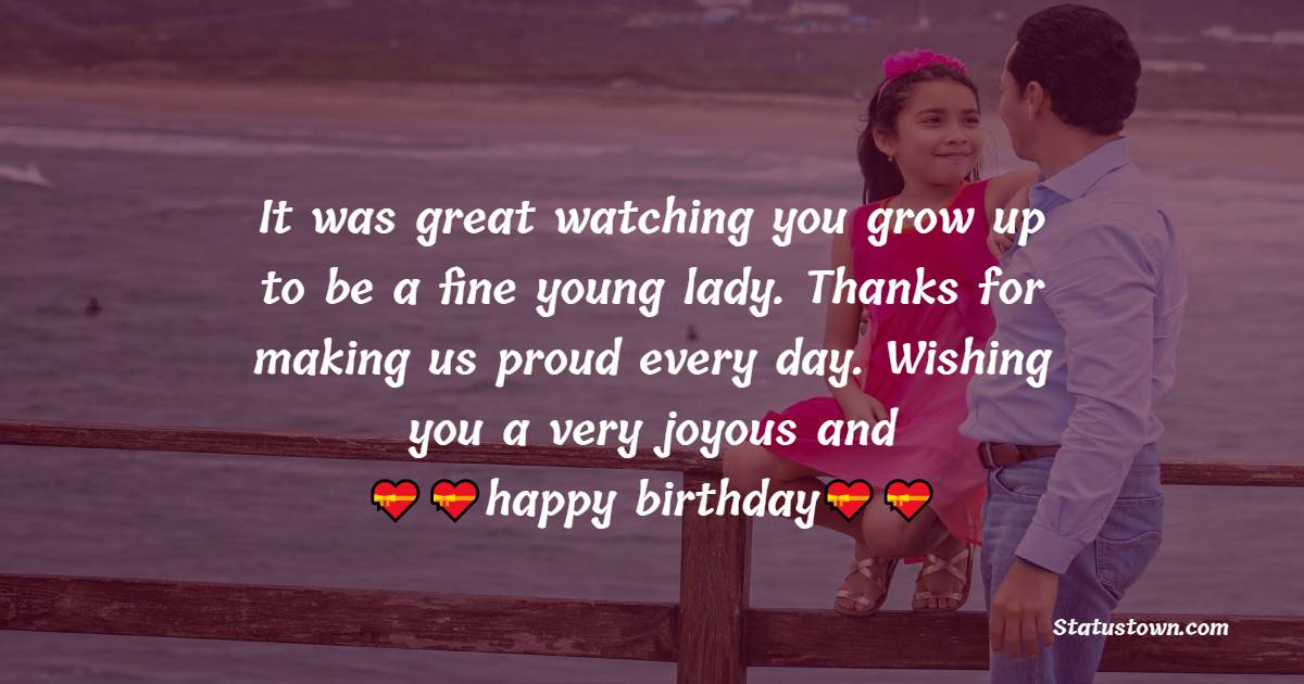 Heart Touching Birthday Wishes for Daughter