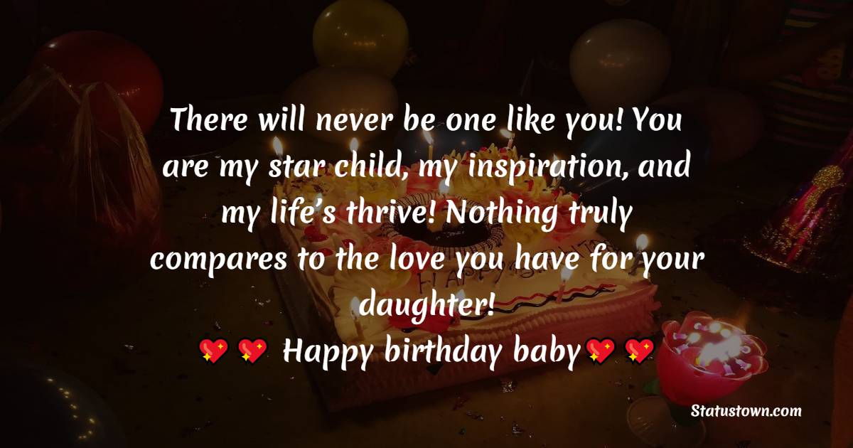 Amazing Birthday Wishes for Daughter