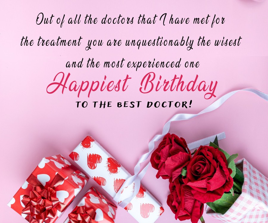 Touching Birthday Wishes for Doctor