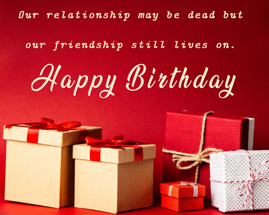 Short Birthday Wishes For Ex Boyfriend In Hindi