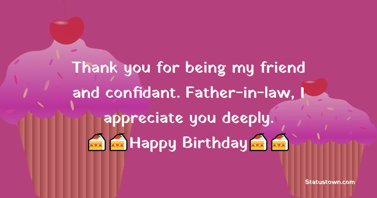 Birthday Wishes for Father in Law
