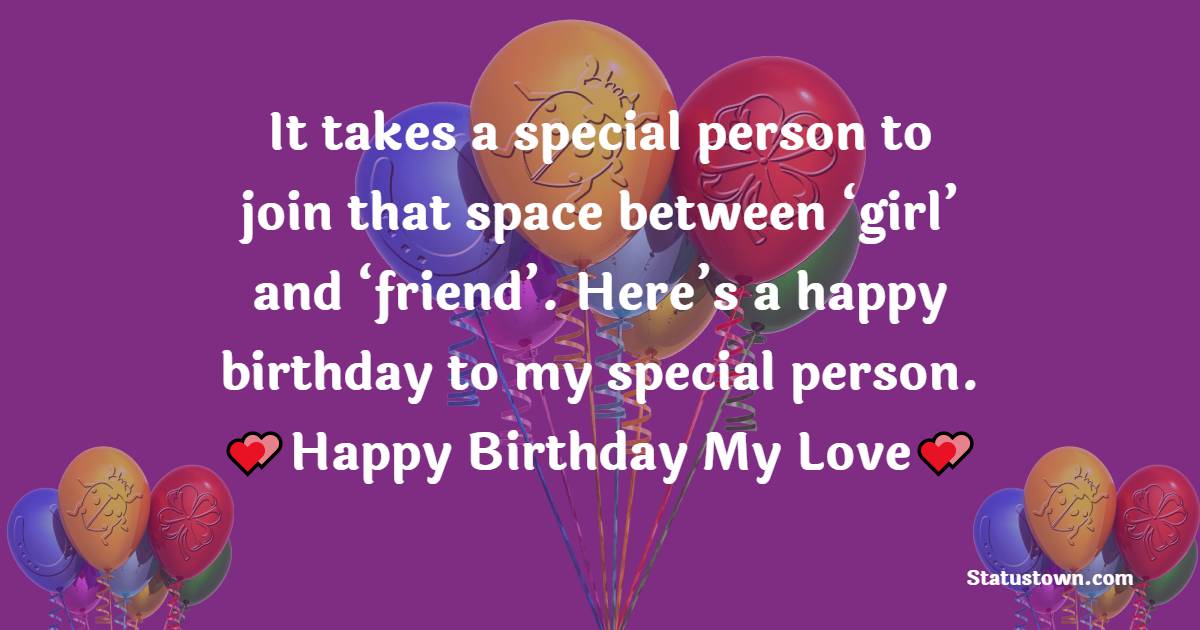 Nice Birthday Wishes for Girlfriend