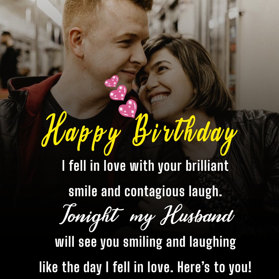 Lovely Birthday Wishes for Husband