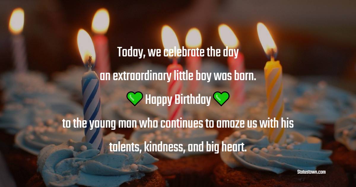 Unique Birthday Wishes for Little Boy
