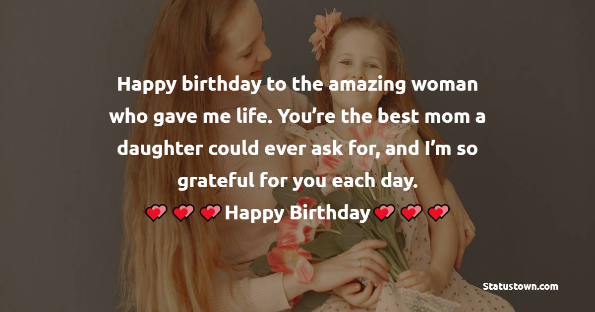Unique Birthday Wishes for Mother
