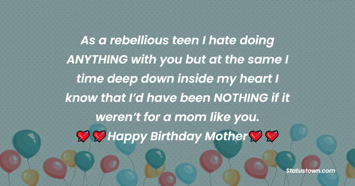 Emotional Birthday Wishes for Mother