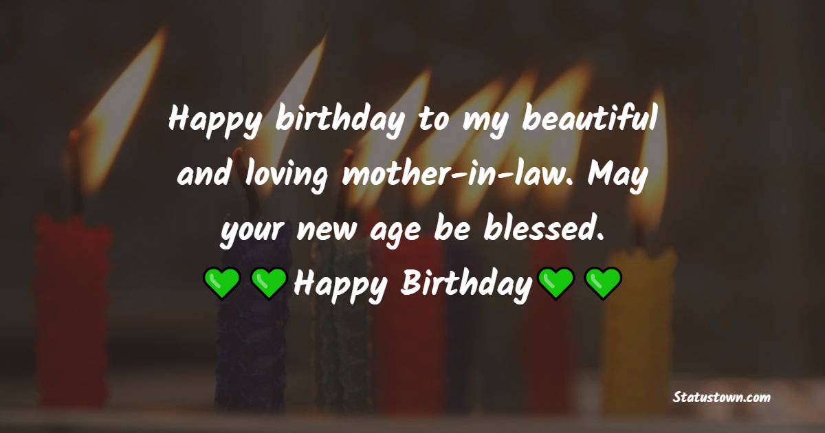 Touching Birthday Wishes for Mother in Law