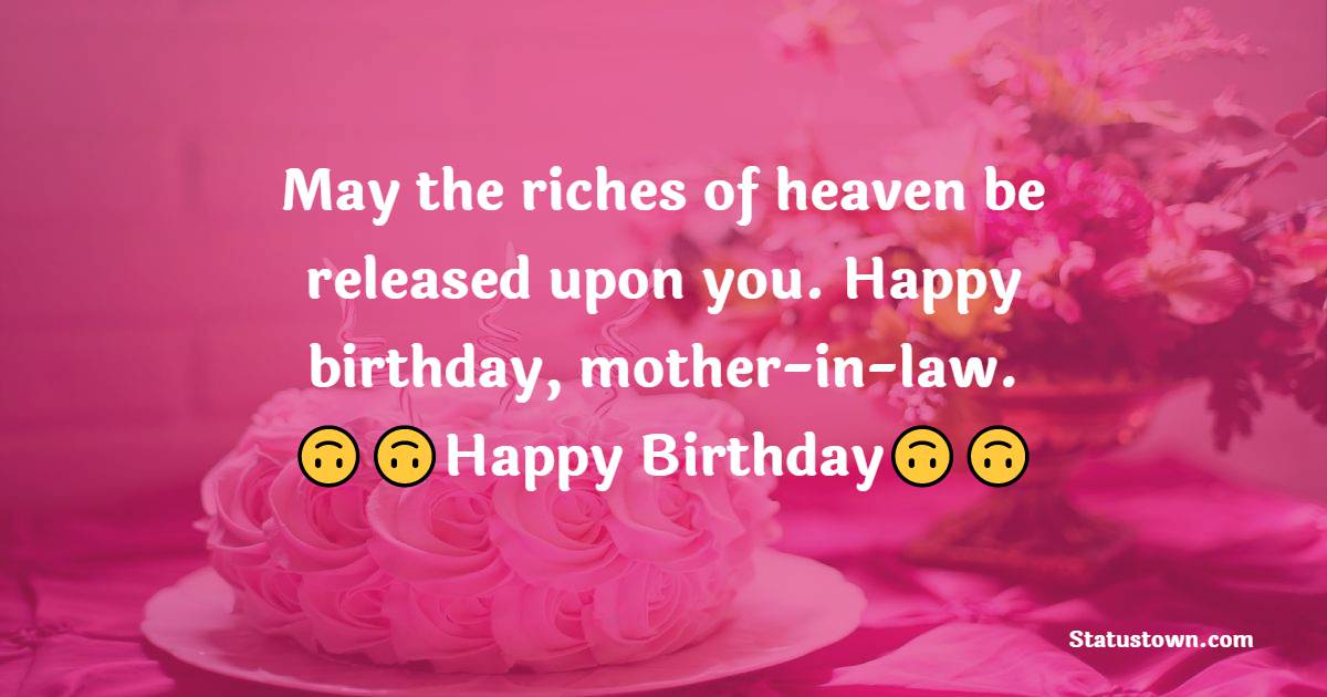 Amazing Birthday Wishes for Mother in Law
