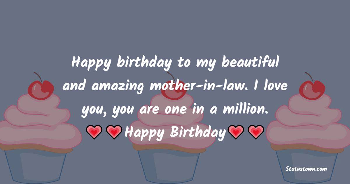 Happy Birthday Sweet Mother in law I m Blessed To Call You Mother 