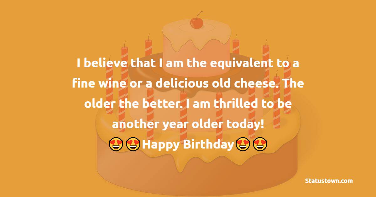 Deep  Birthday Wishes for Myself