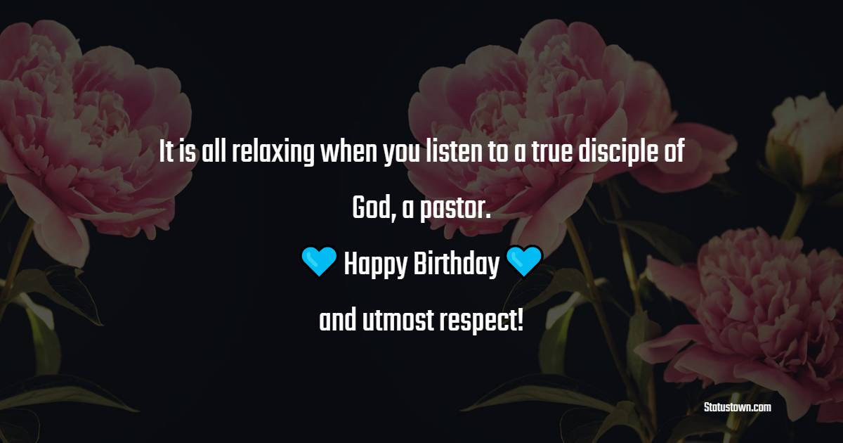 Lovely Birthday Wishes for Priest
