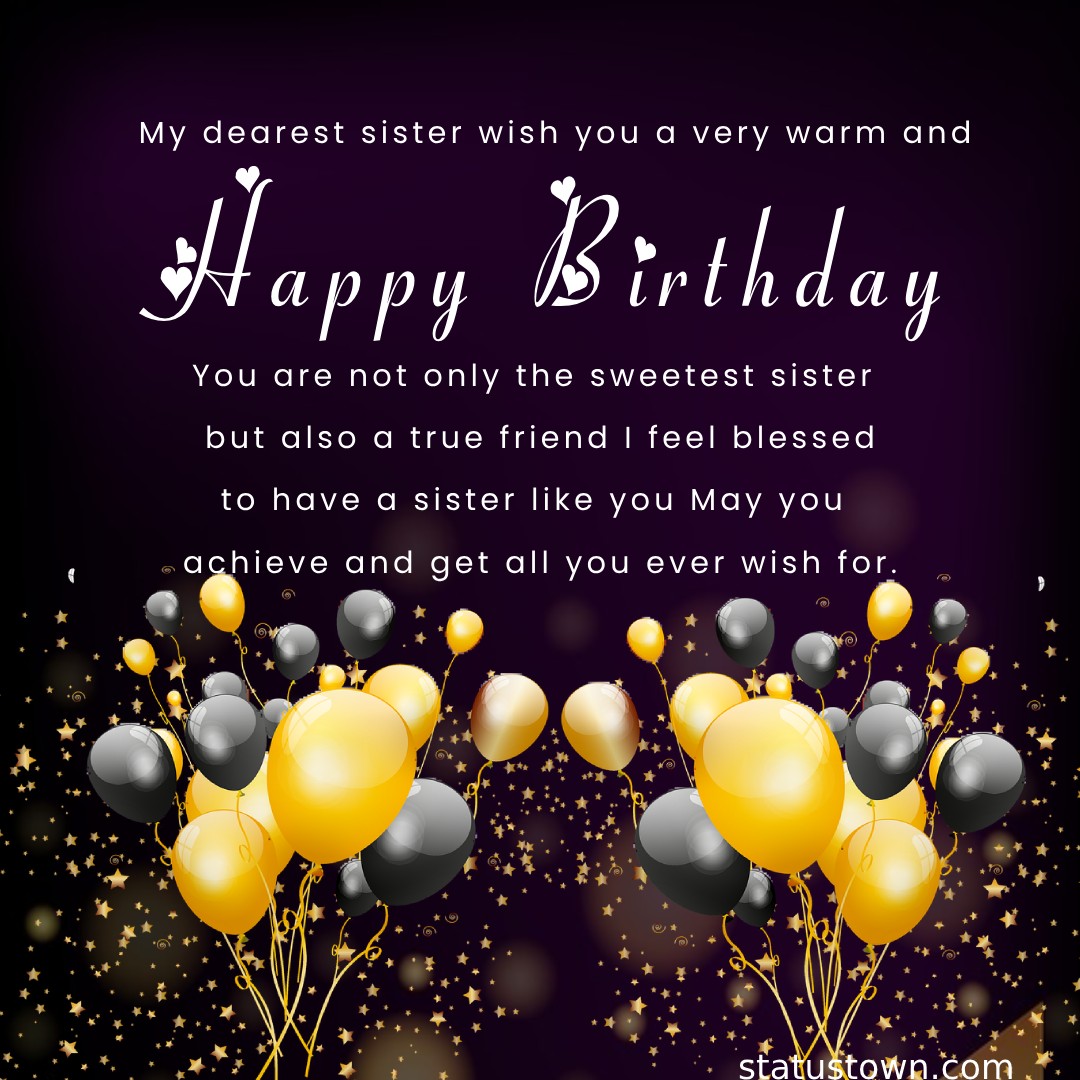 Birthday Quotes for Sister