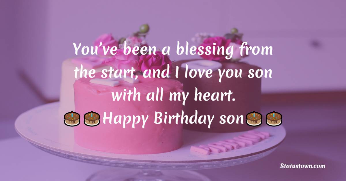 latest Birthday Wishes for Son
