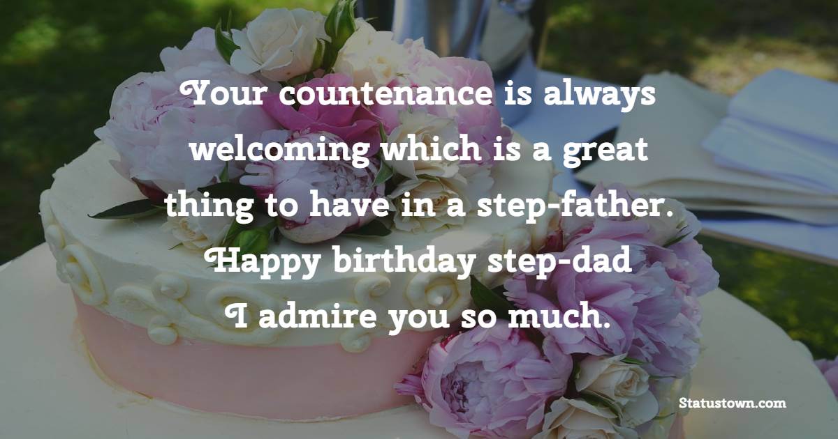 latest Birthday Wishes for Stepdad