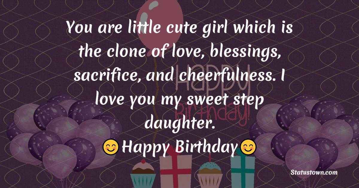 latest Birthday Wishes for Stepdaughter