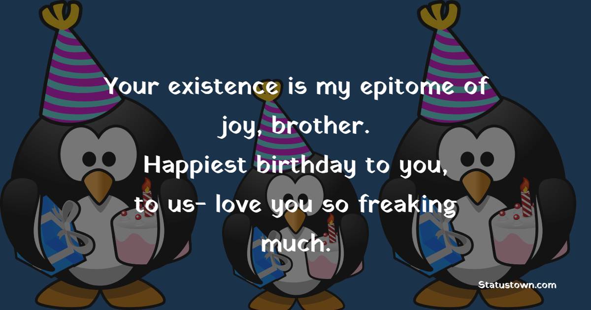 Lovely Birthday Wishes for Twin Brother