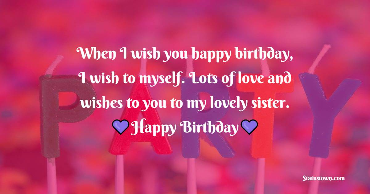 Touching Birthday Wishes for Twin Sister