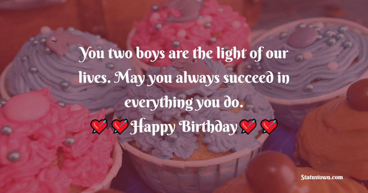 Birthday Quotes for Twins