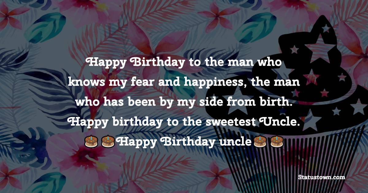 Short Birthday Wishes for Uncle