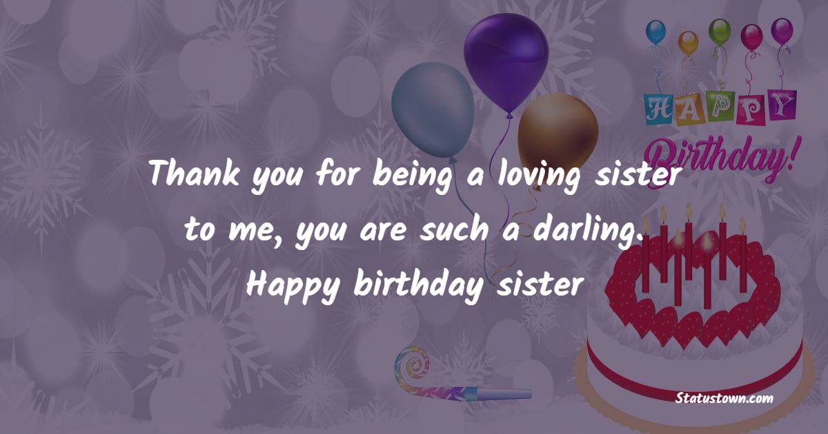 Nice Birthday Wishes for Younger Sister