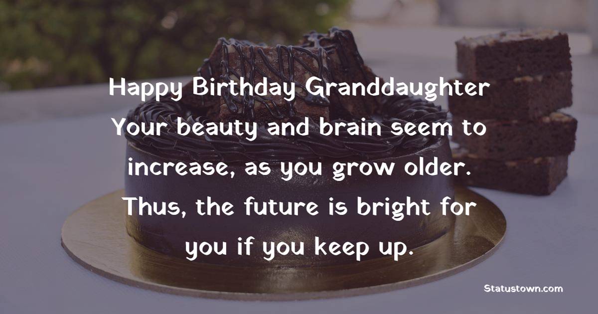 Heart Touching Birthday wishes for Granddaughter