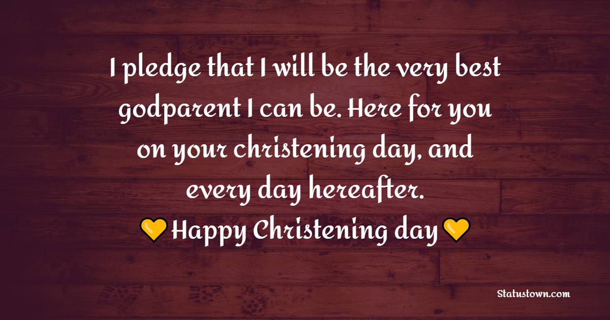 Christening Wishes