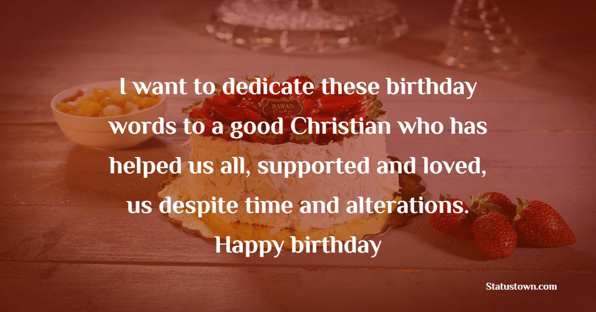 Deep Christian Birthday Wishes