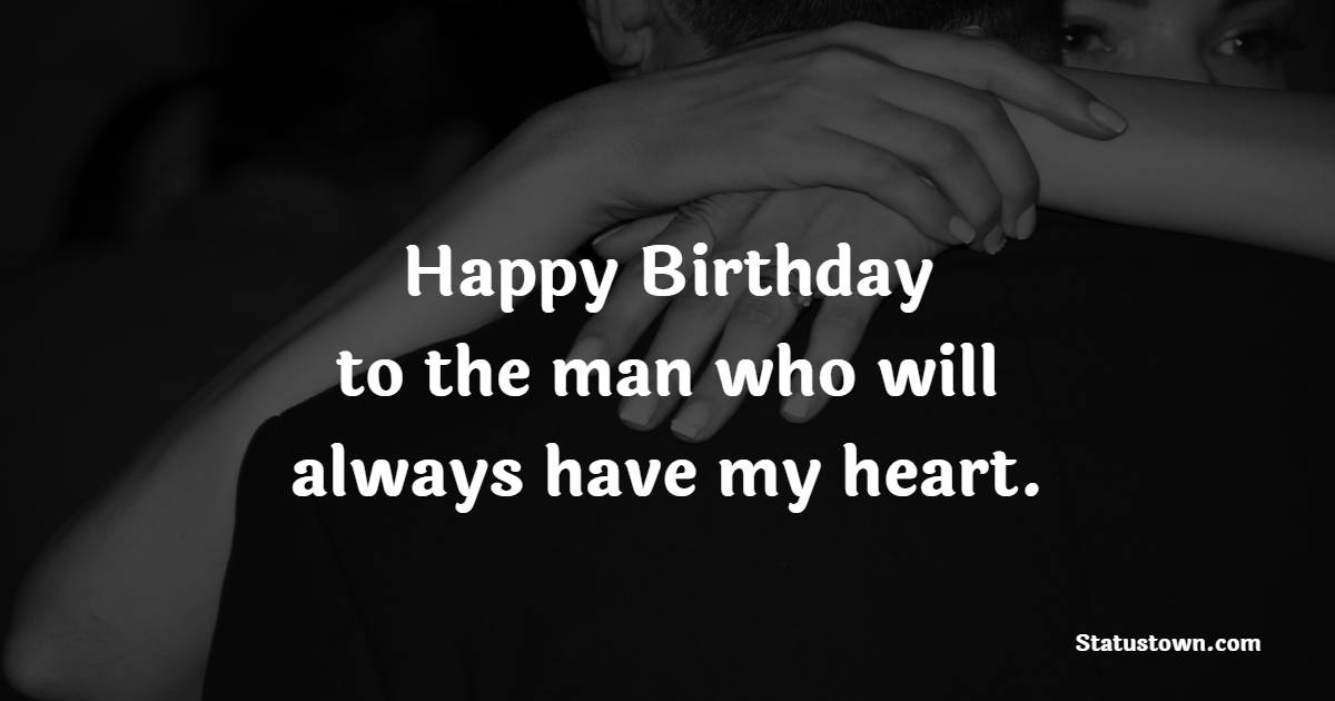 Cute Birthday Wishes for Husband