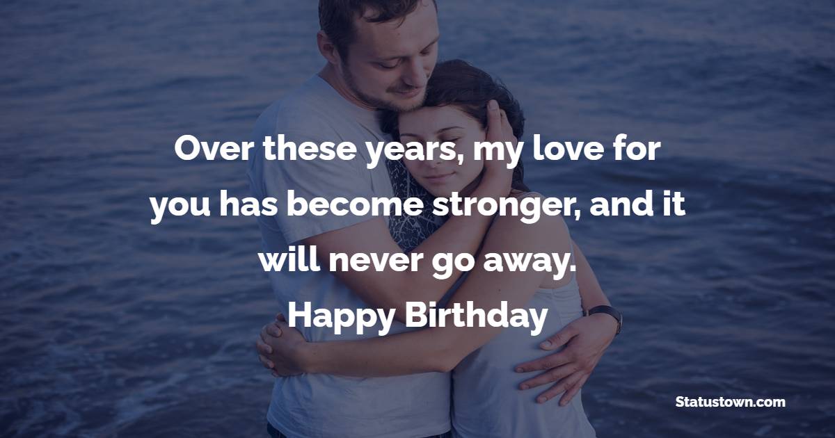 Touching Cute Birthday Wishes for Wife