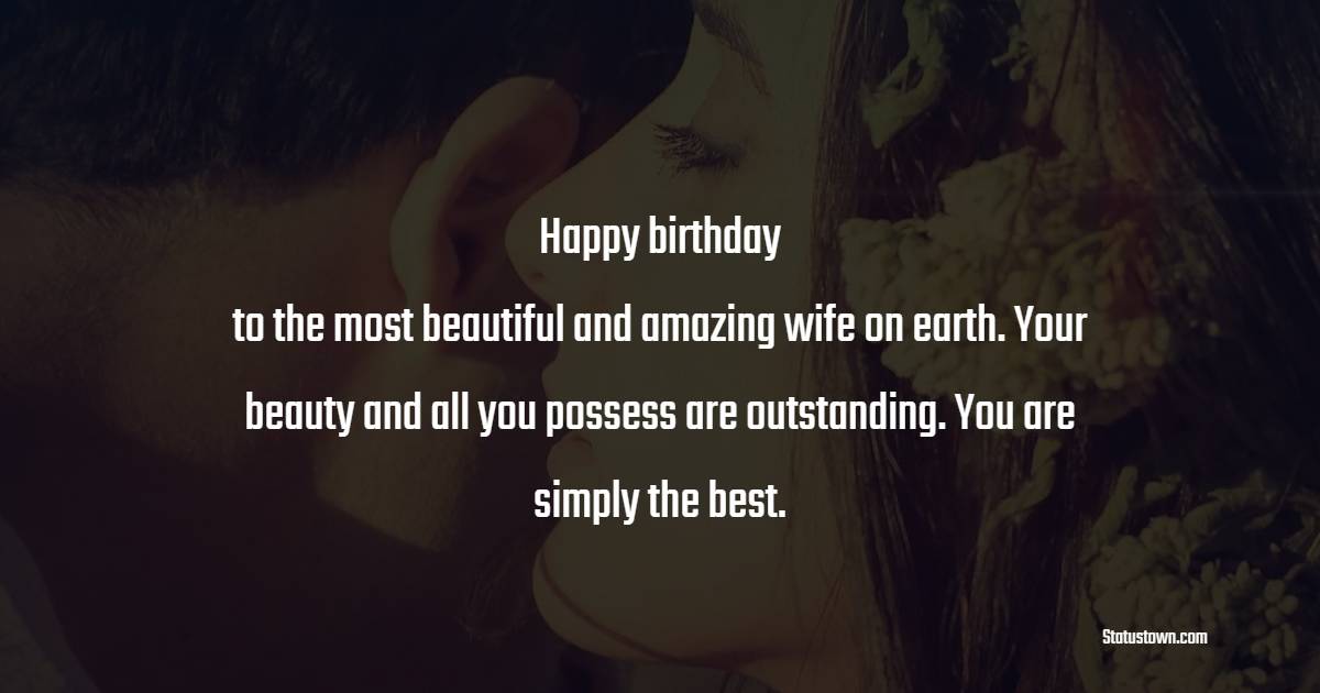 Emotional Emotional Birthday Wishes for Wife