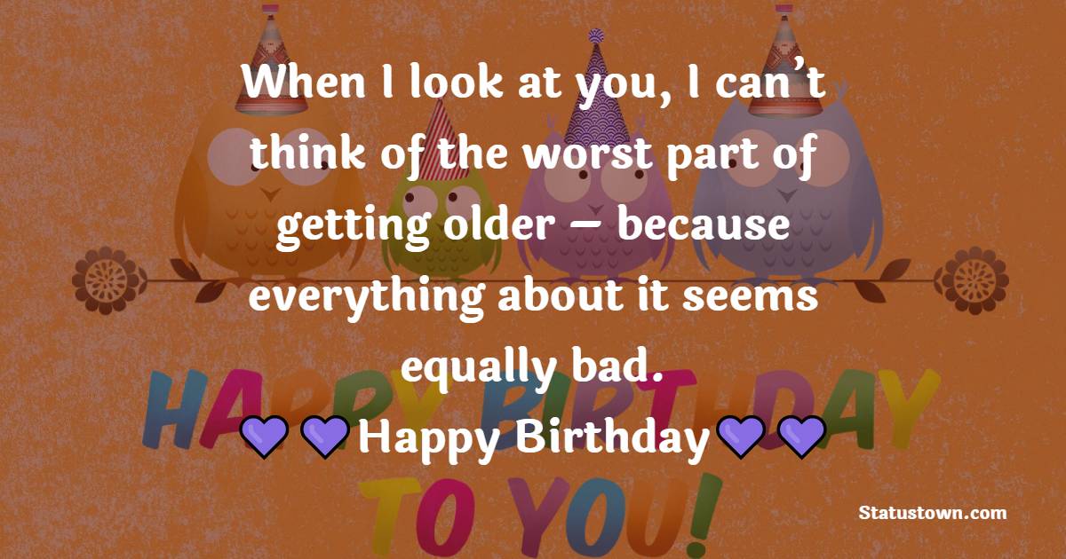 Sweet Funny Birthday Wishes