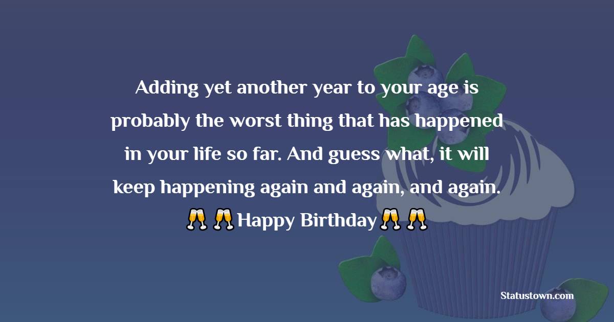 Funny Birthday Text