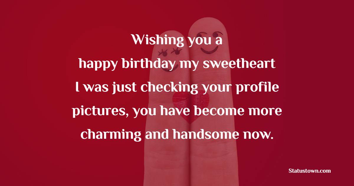Short Heart Touching Birthday Wishes for Husband
