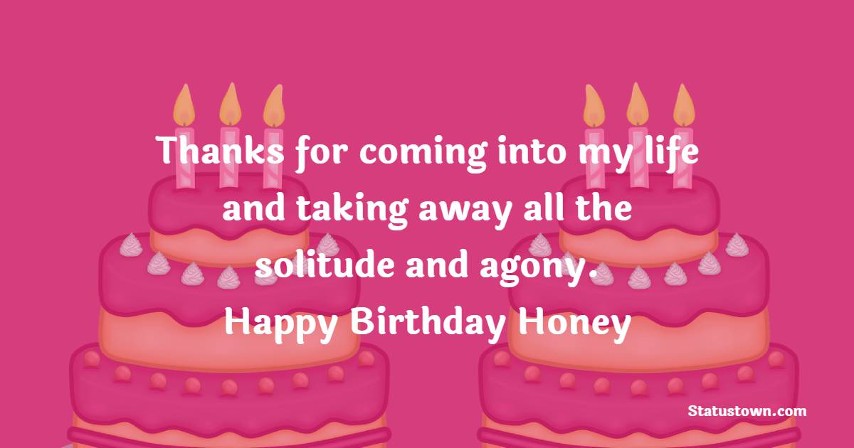 Lovely Birthday Wishes for  Wife