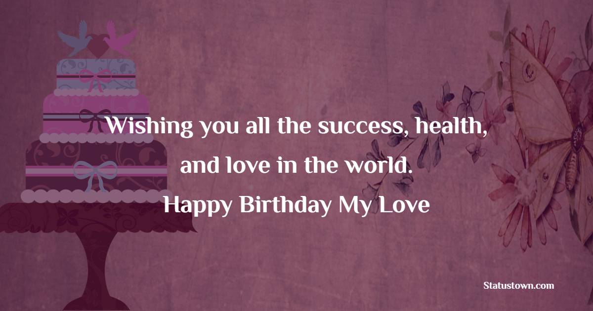 Deep Lovely Birthday Wishes for Boyfriend