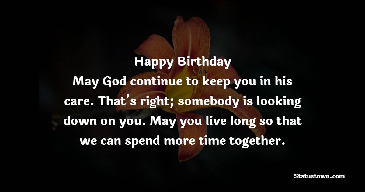 Unique Religious Birthday Wishes