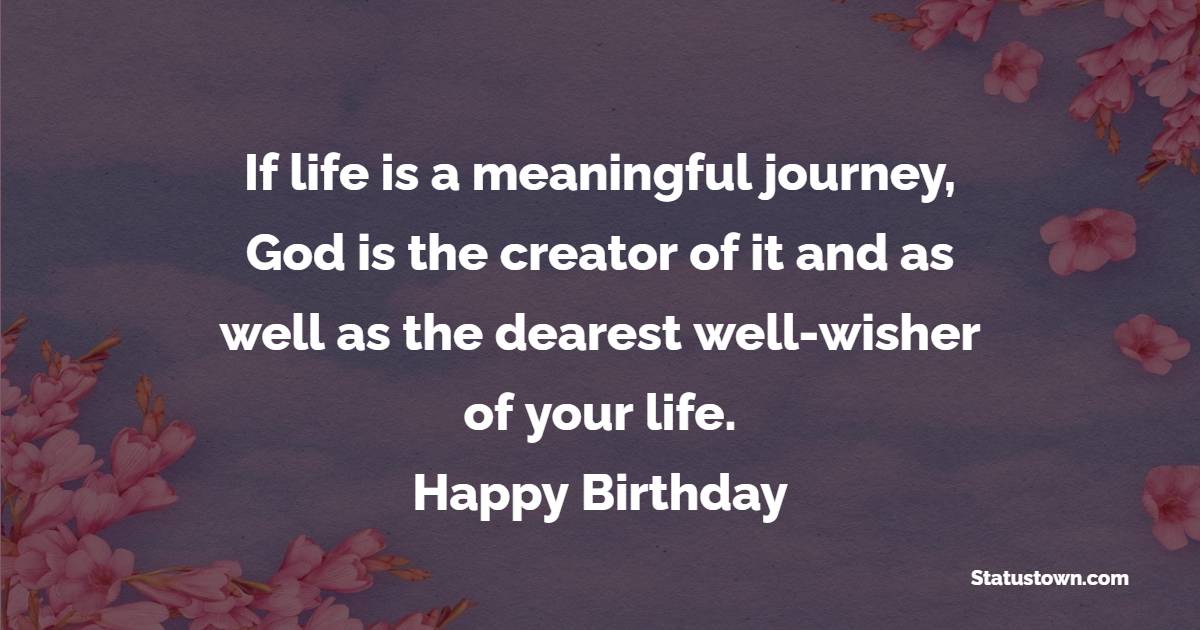 Simple Religious Birthday Wishes