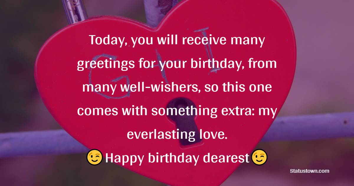 Best Romantic Birthday Wishes