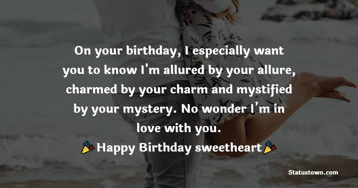 Romantic Birthday Text