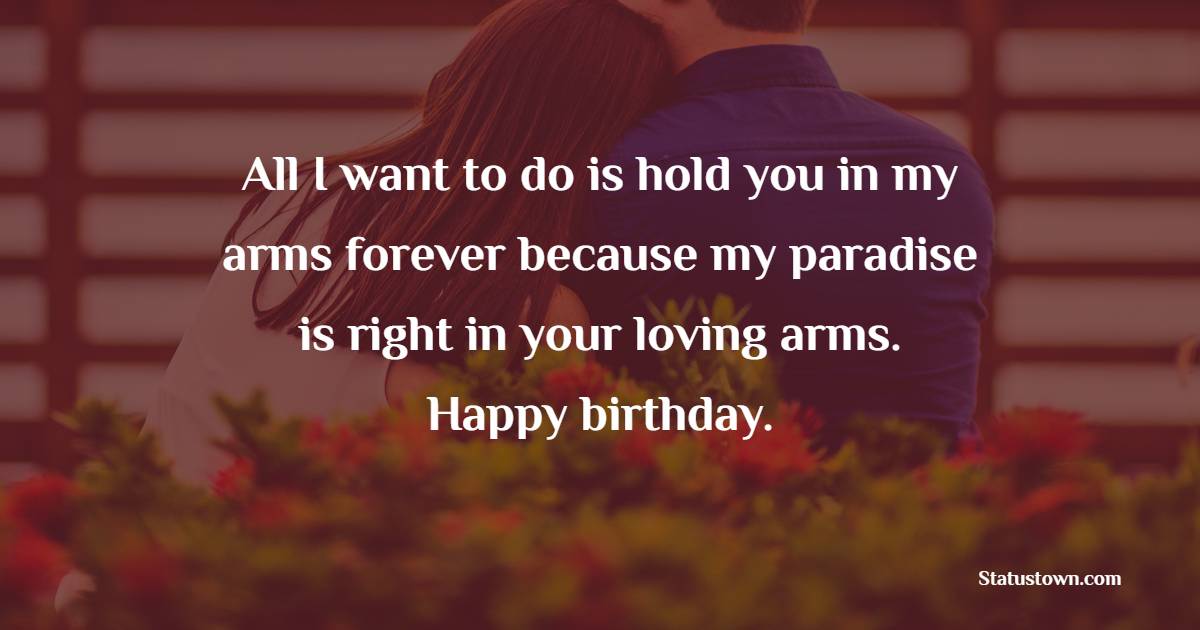 Deep Romantic Birthday Wishes for Wife