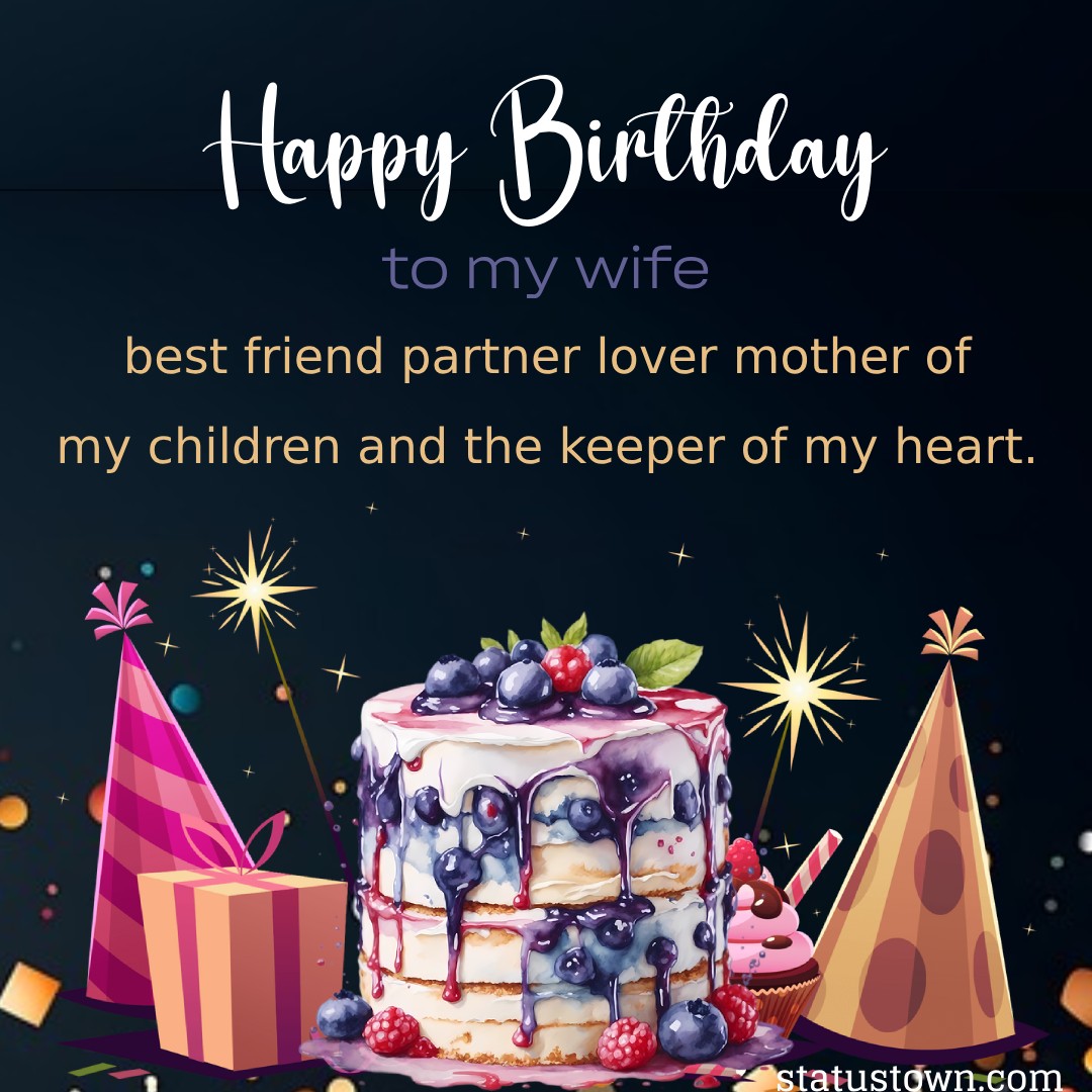 Sweet Romantic Birthday Wishes for Wife