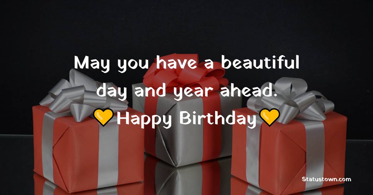 Unique Short Birthday Wishes