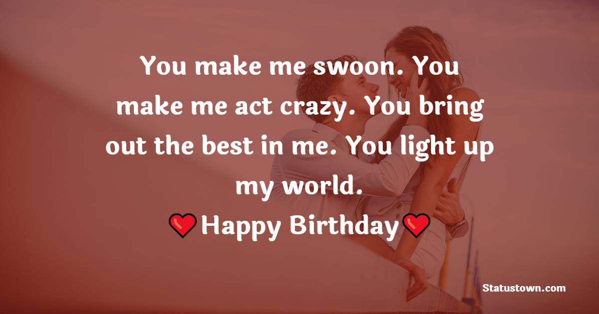 Sweet Birthday Wishes for Boyfriend
