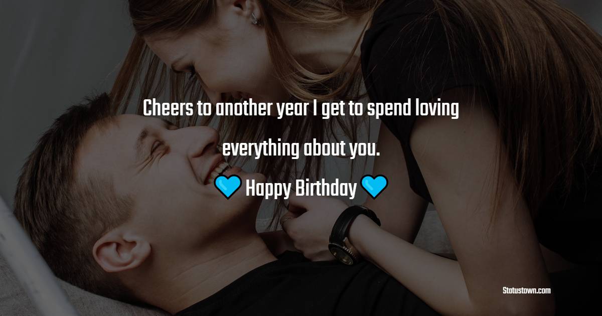 Sweet Birthday Text for Husband