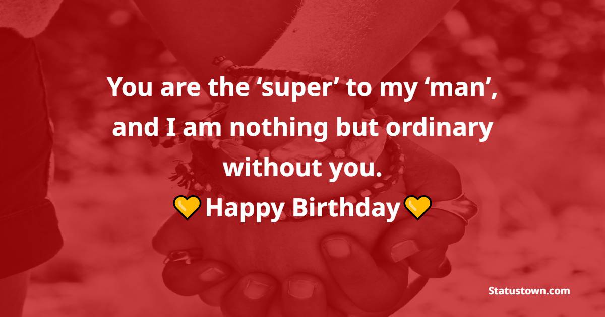 Short Sweet Birthday Wishes for Wife