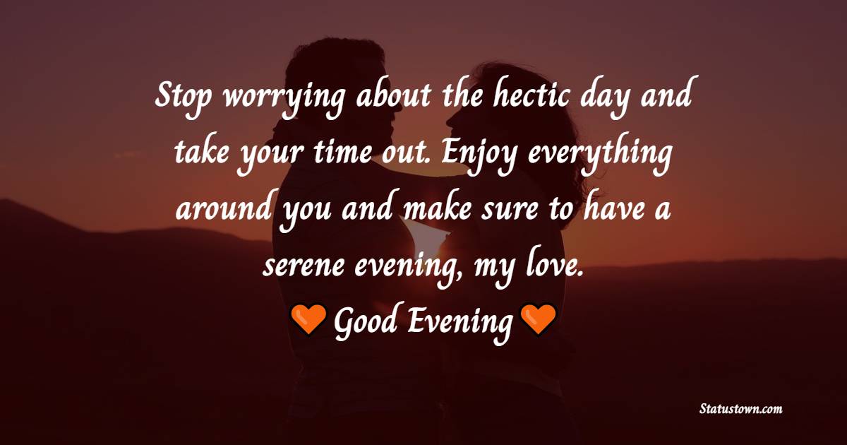Simple good evening messages for girlfriend