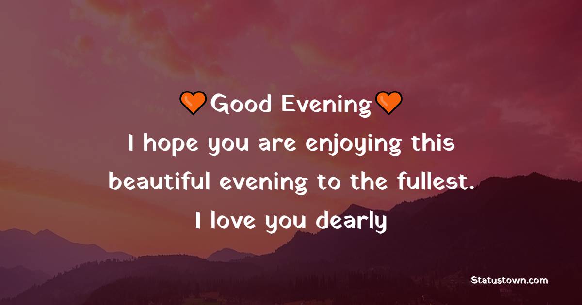 Deep good evening wishes