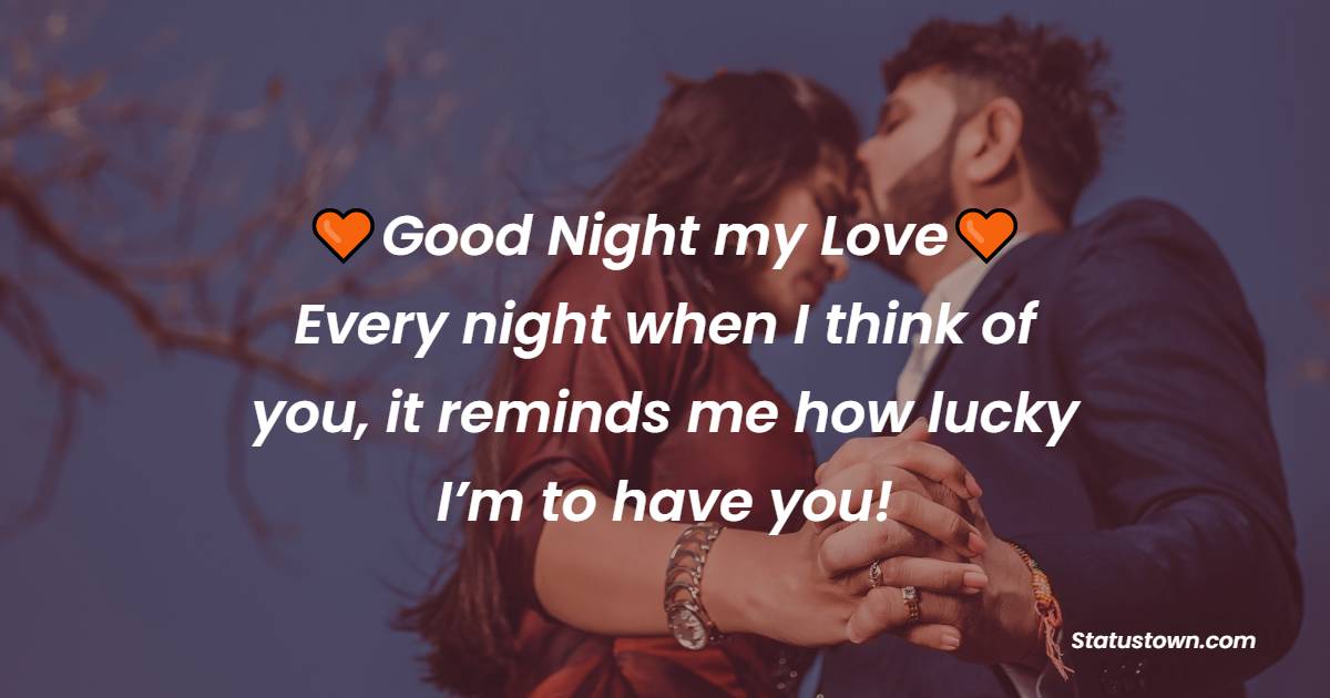 Touching good night messages for fiance