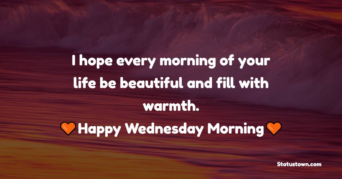 Simple happy wednesday morning messages